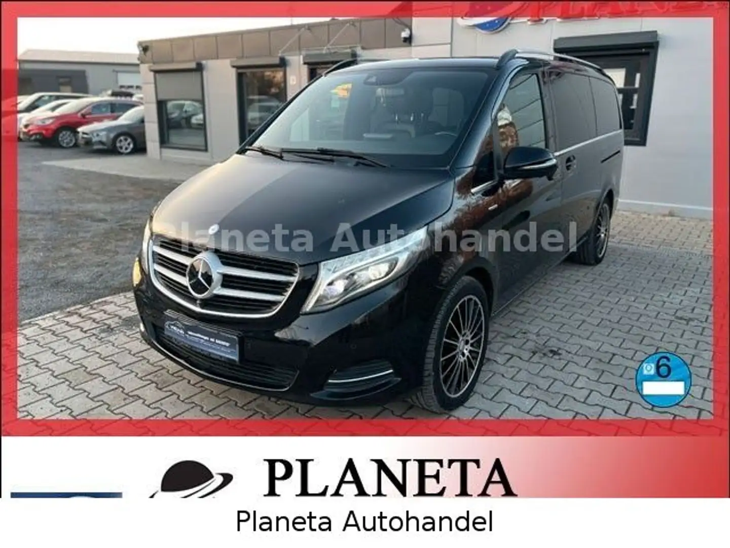 Mercedes-Benz V 250 CDI 4MATIC lang*NAVI*LED*7/SITZE*360CAM* Noir - 1