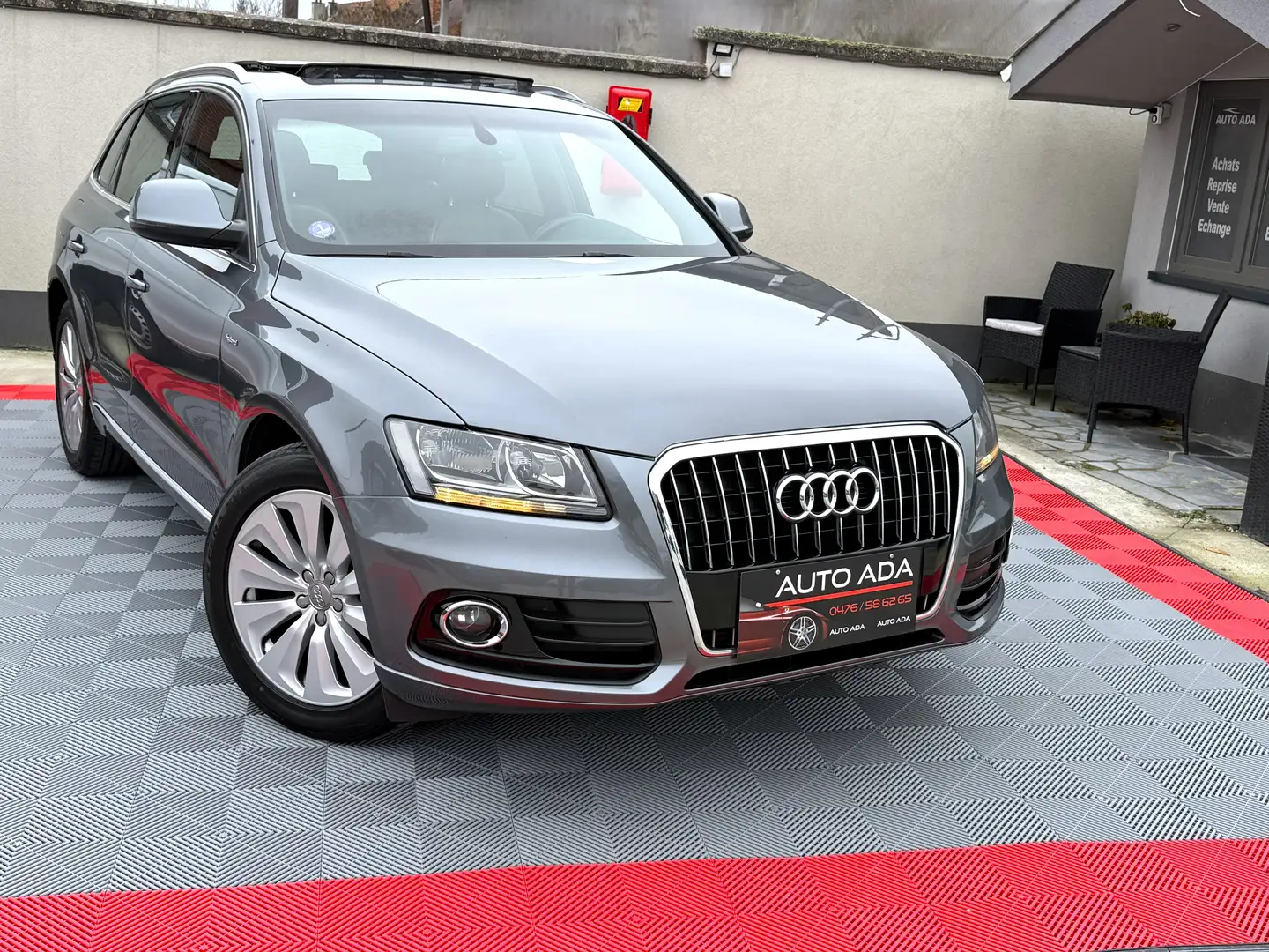 Audi Q5 Q5 Hybrid 2.0 TFSI Quattro Tiptronic--TOIT PANO-- Gris - 1