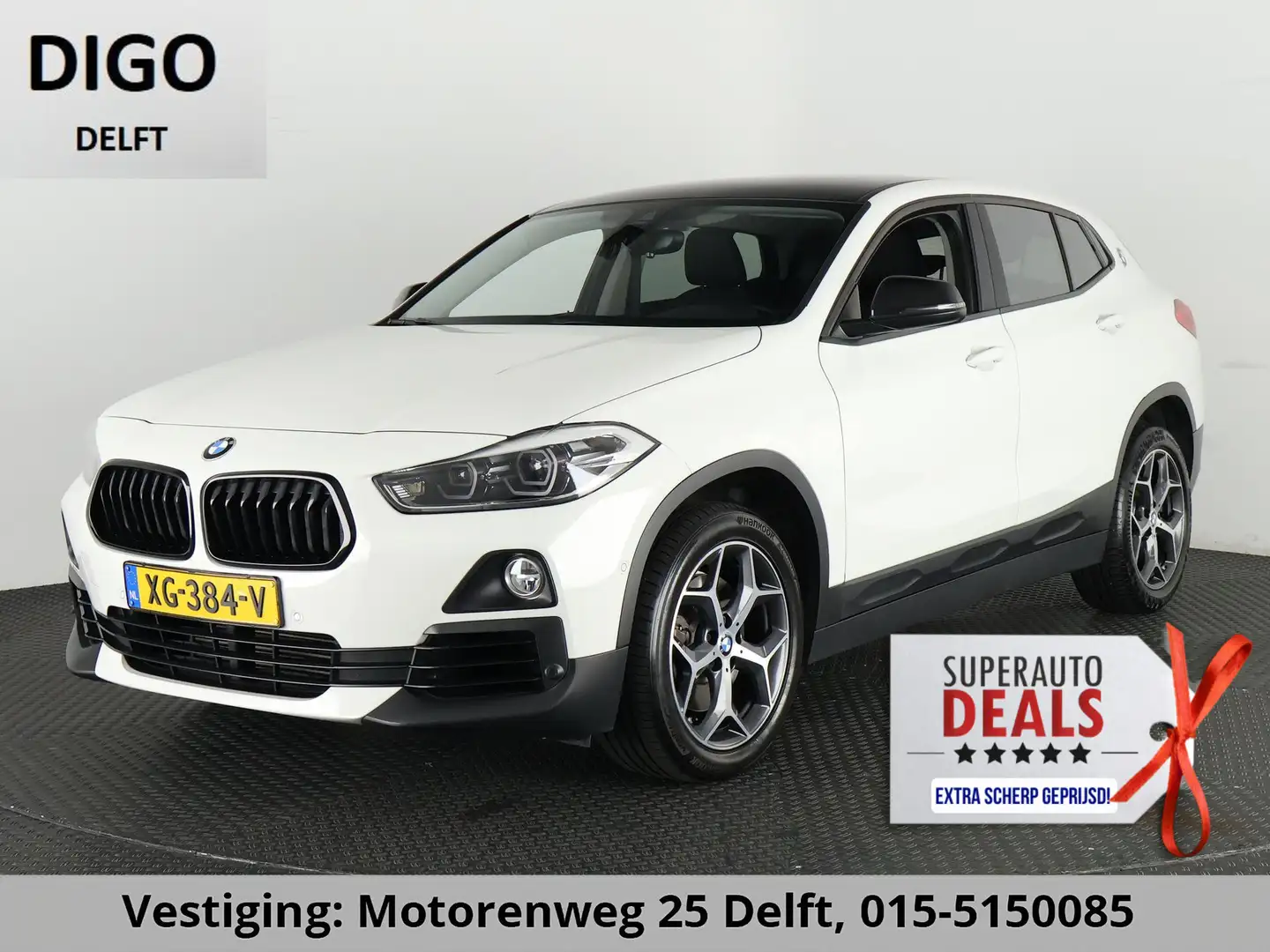 BMW X2 sDrive20i EXECUTIVE AUTOMAAT GARANTIE TOT 2029* DE Weiß - 1