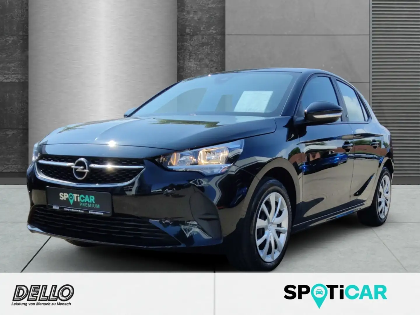 Opel Corsa-e Edition RFK+Winterpaket Batteriecheck Noir - 1