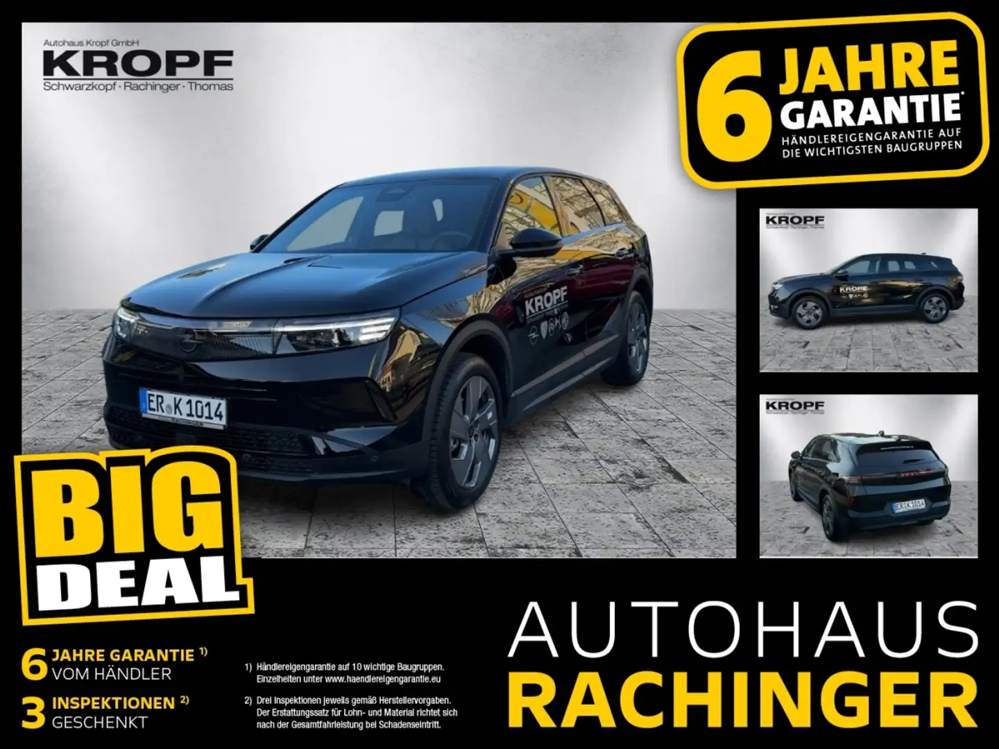 Opel Grandland 1.2 Navi,Parkpilot,Winterpaket,DAB,USB Noir - 1