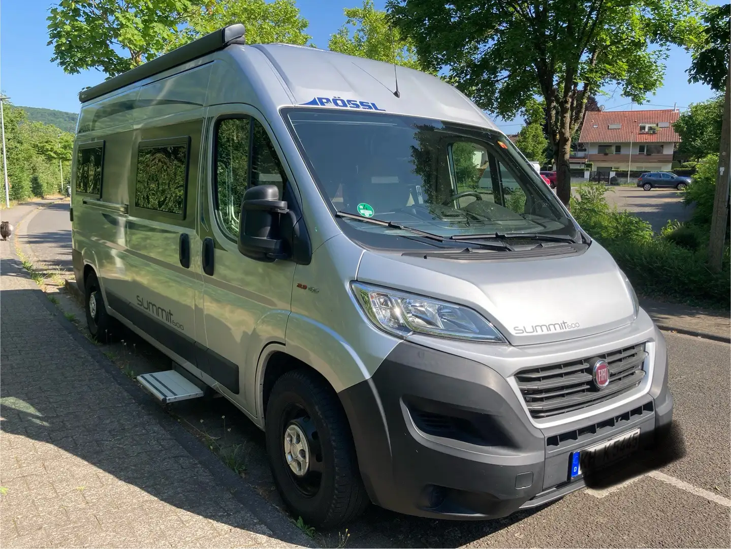 Caravans-Wohnm Pössl Summit 600 Argent - 2