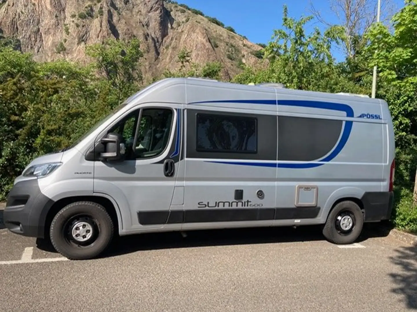 Caravans-Wohnm Pössl Summit 600 Argent - 1