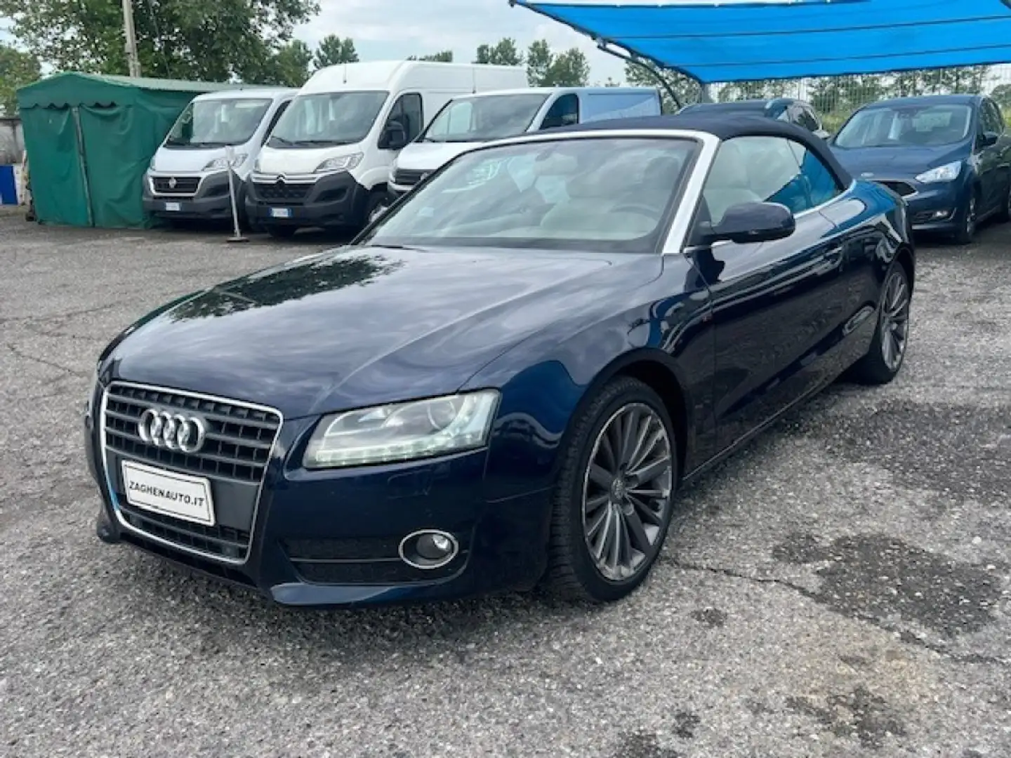 Audi A5 Cabrio 2.0 TDI 177 CV Ambiente+CONTO VENDITA Blau - 2