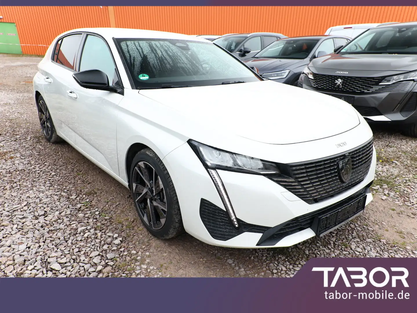 Peugeot 308 1.2 PureTech 130 Aut Allure Pack Nav Kam PDC Weiß - 2