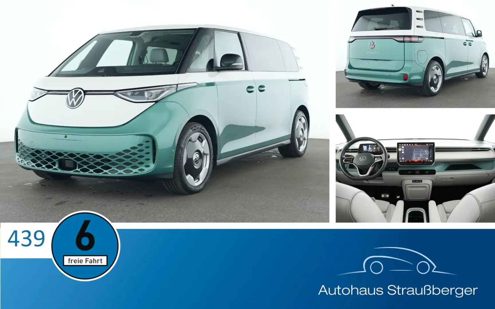 Volkswagen ID. Buzz Bus 210 kW Pro LR lang ACC AHK PANO 3-ZK Vert - 1