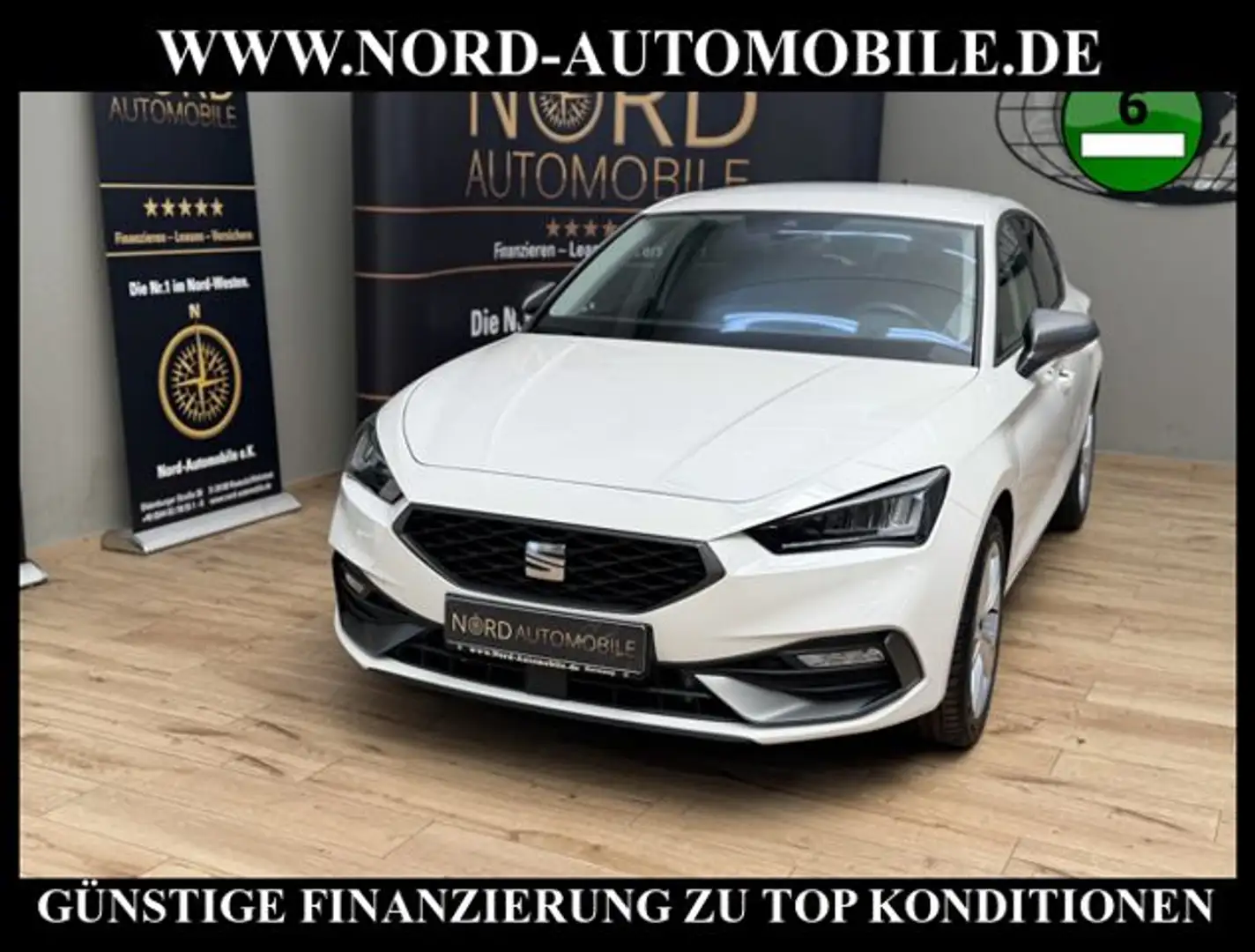 SEAT Leon FR-Line 1.4 TSI e-Hybrid DSG Navi/LED/Virt. FR White - 1