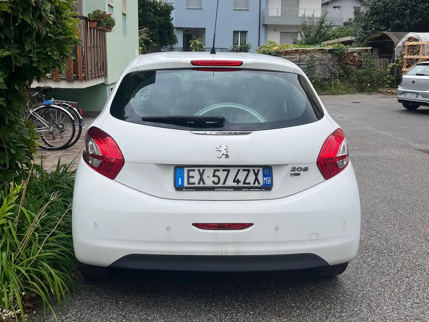 Peugeot 208 208 5p 1.6 e-hdi 8v Allure s Bianco - 2