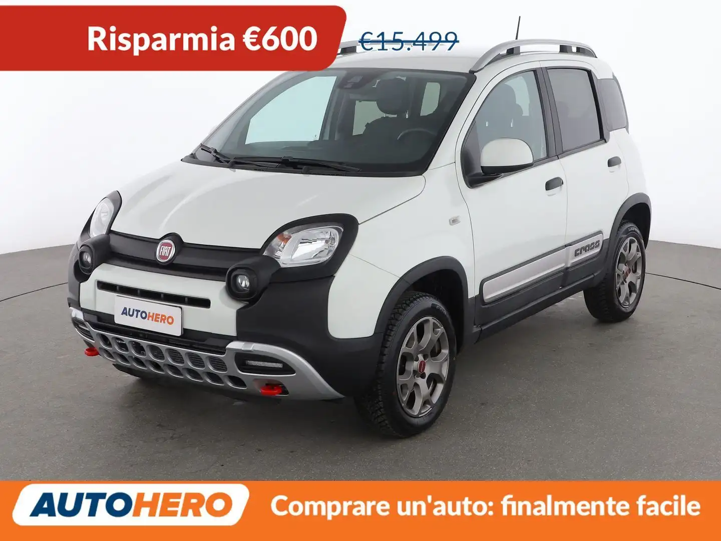 Fiat Panda 0.9 Cross 4x4 Weiß - 1