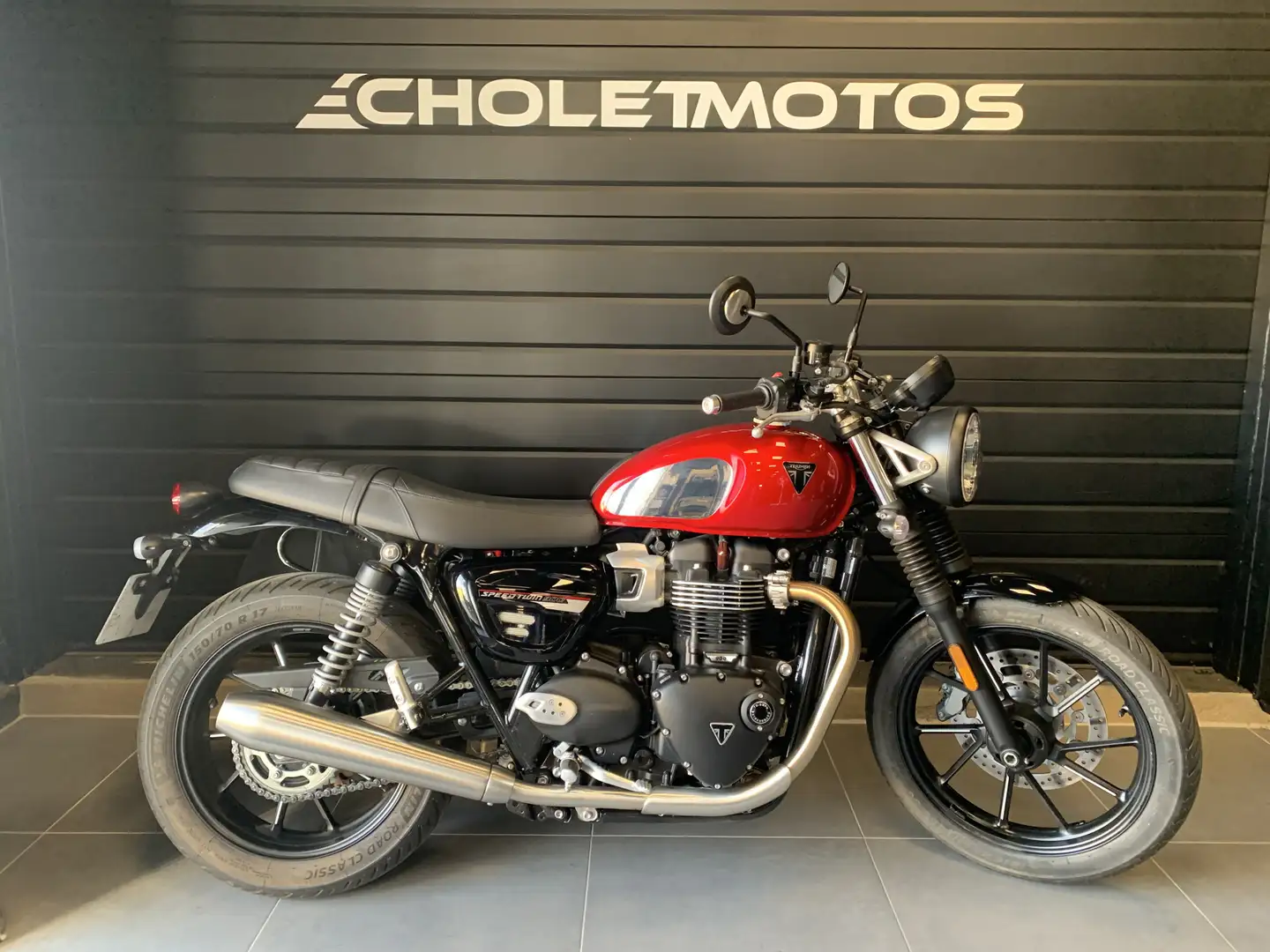 Triumph Speed Twin Rouge - 1
