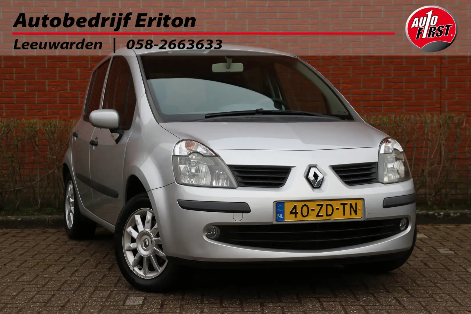 Renault Modus 1.6-16V 111pk Alizé AUT. | NL-auto | Automaat | Ai Grijs - 1