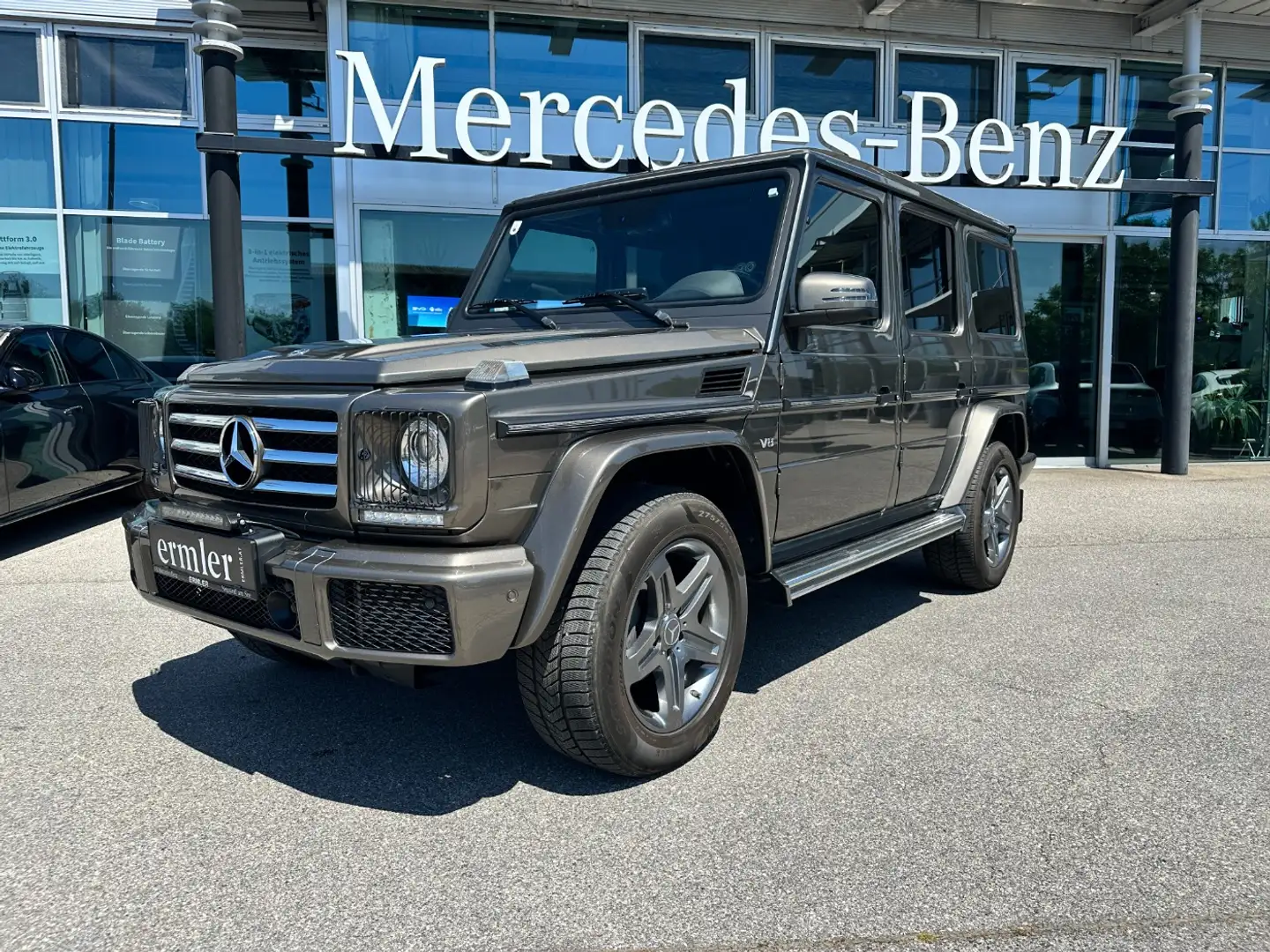 Mercedes-Benz G 500 Standheizung Distronic Schiebedach V8 Grau - 2