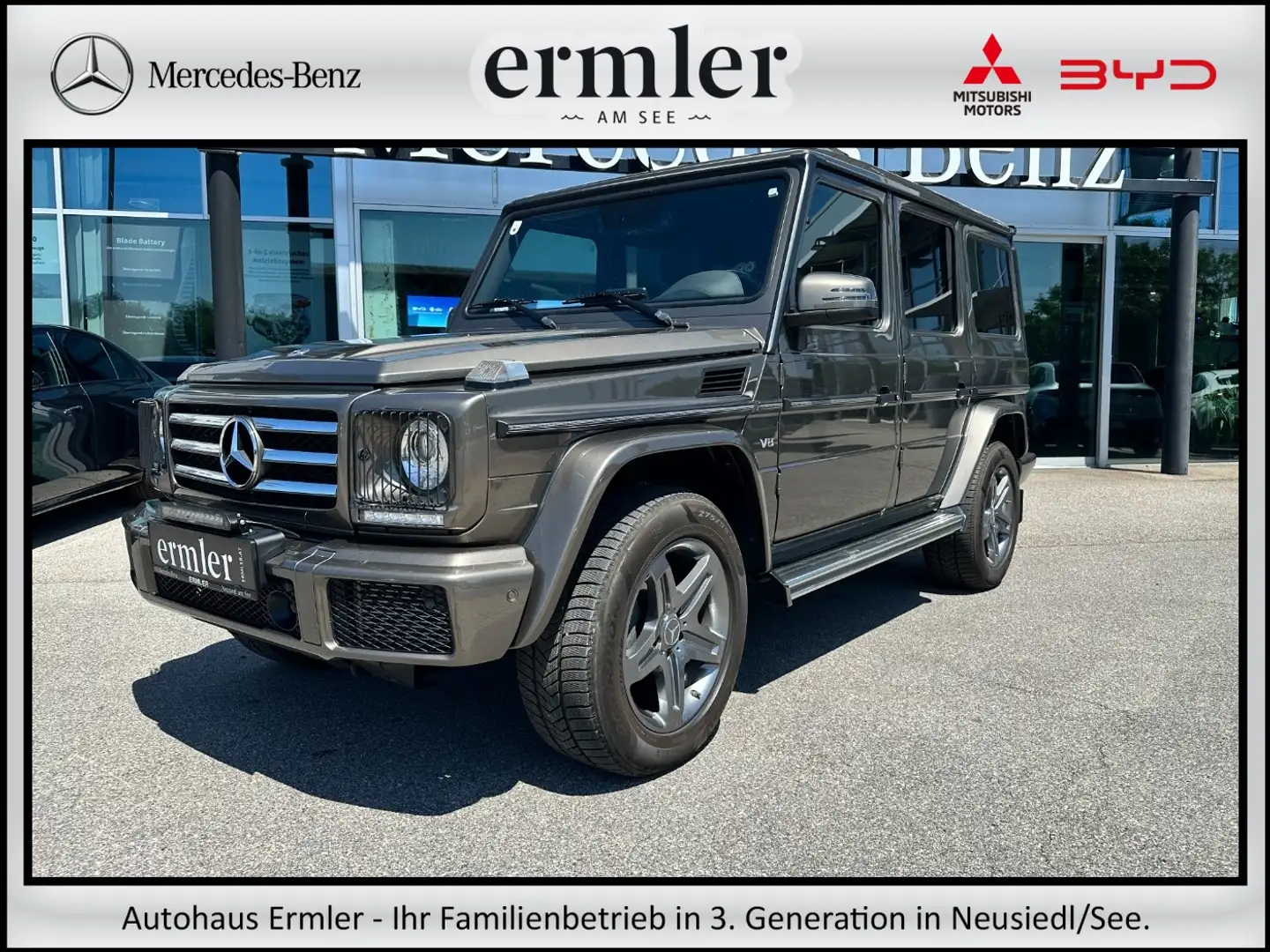 Mercedes-Benz G 500 Standheizung Distronic Schiebedach V8 Grau - 1