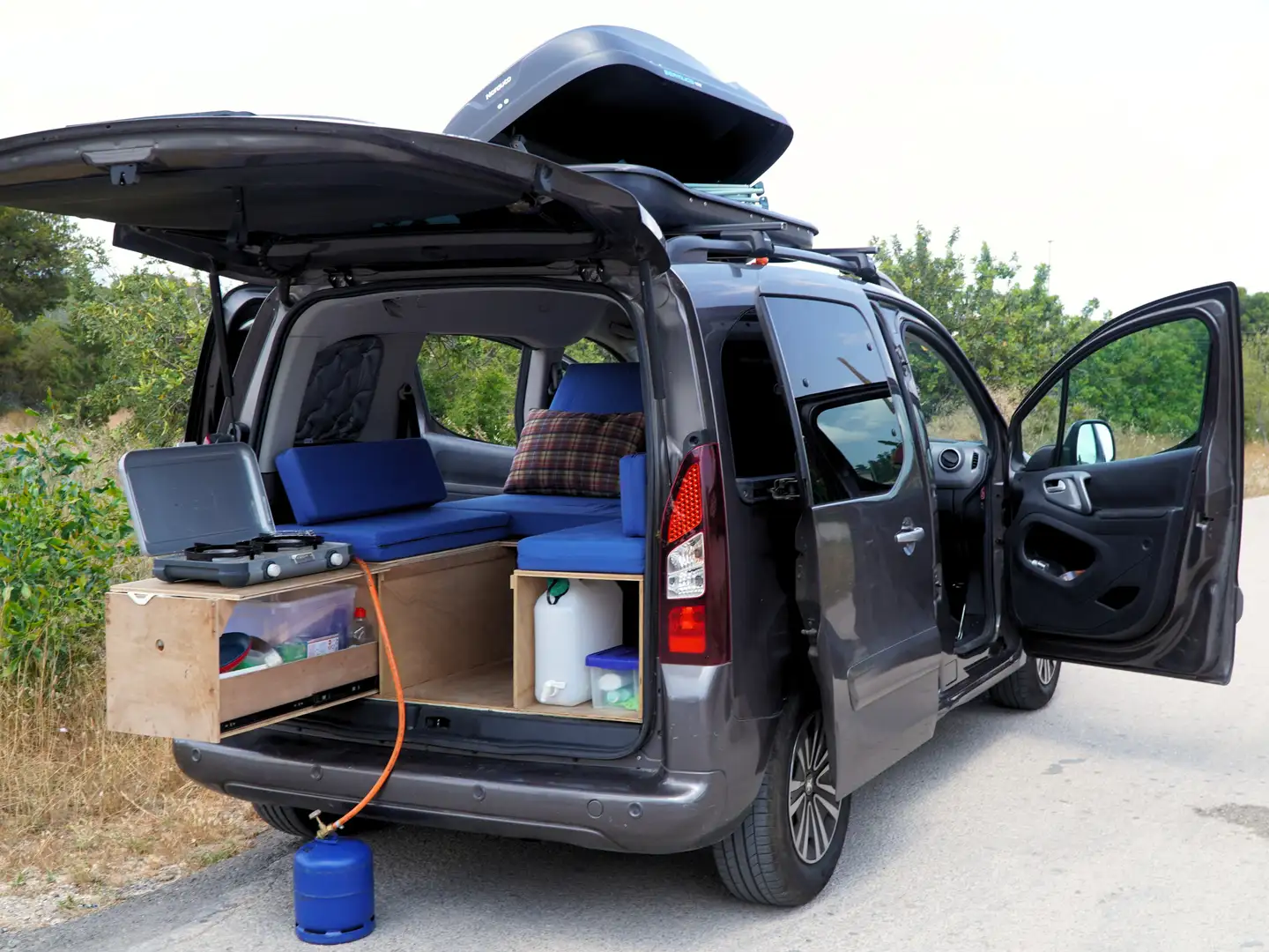 Peugeot Partner Tepee Camper Gris - 2