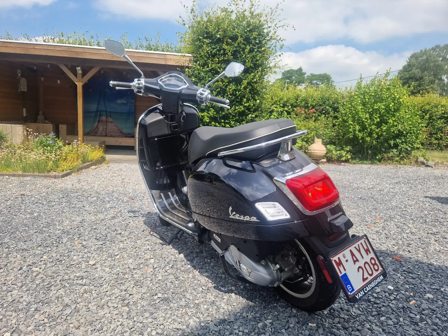 Vespa GTS Super 125 vespa Zwart - 2