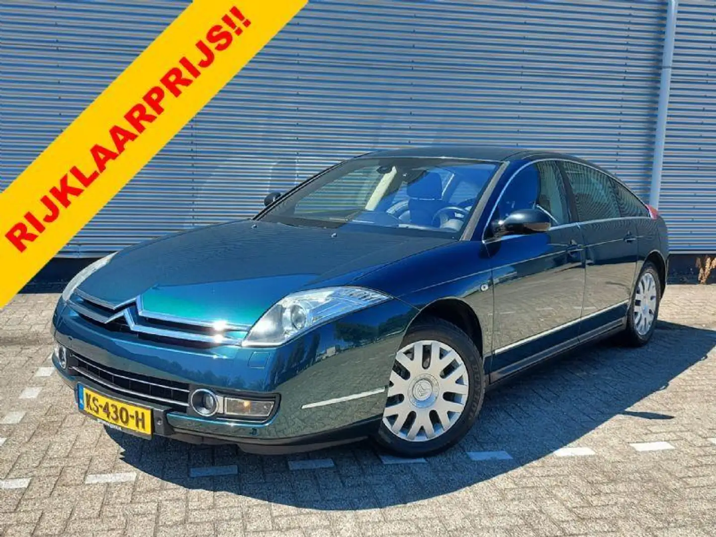 Citroen C6 2.2 HdiF 160pk, climate control,electrische voorst Zelená - 1