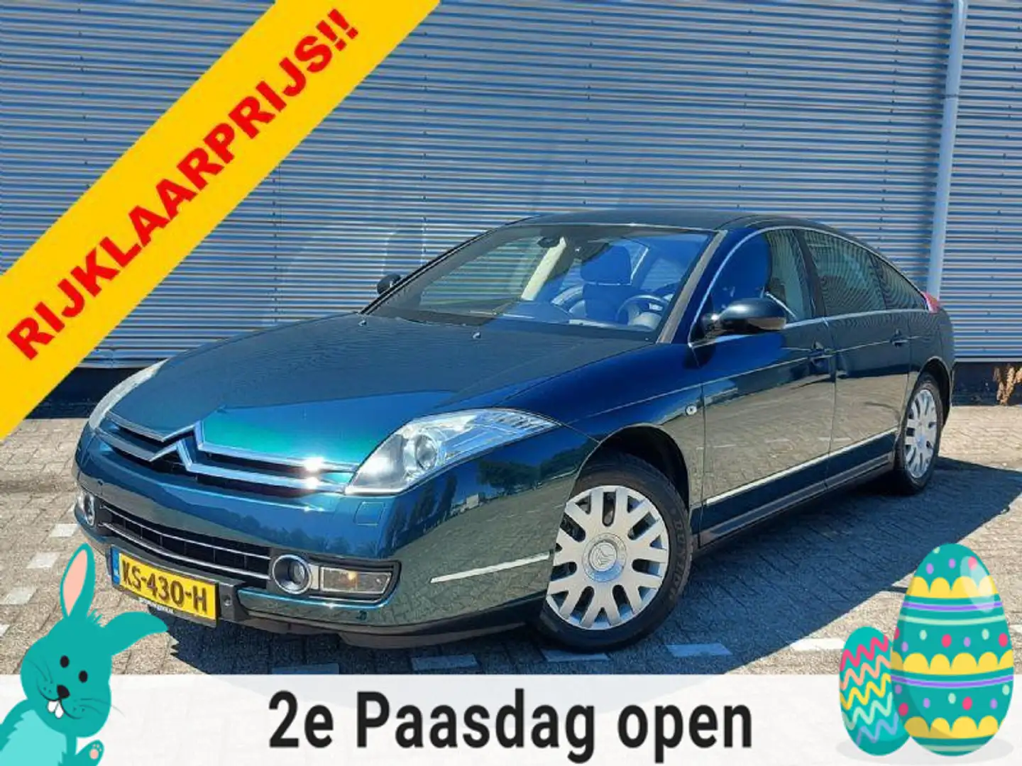 Citroen C6 2.2 HdiF 160pk, climate control,electrische voorst Verde - 1