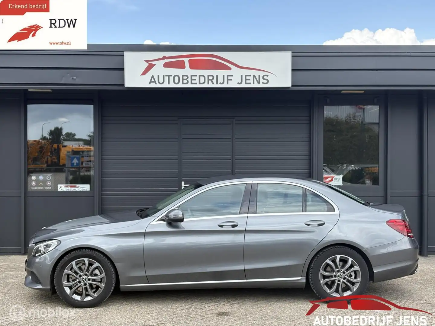 Mercedes-Benz C 180 Bsns Sol. | 6mnd Garantie Gris - 2