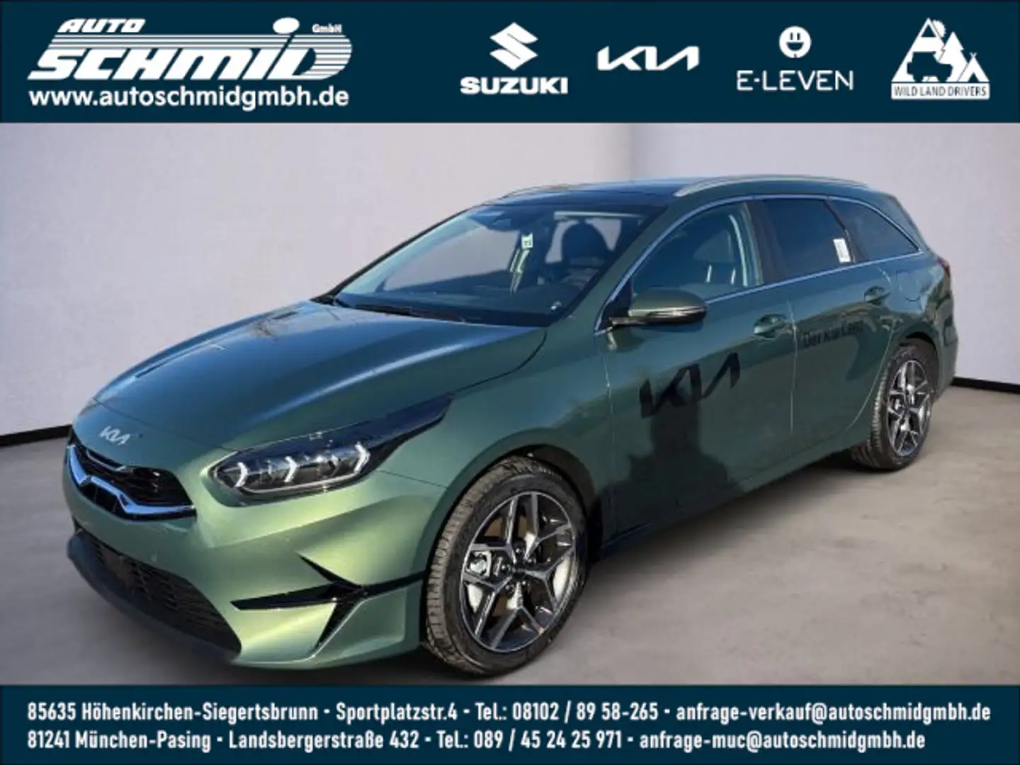 Kia Ceed / cee'd CEED_SW 1.5T 140 DCT7 PLAT GD Grün - 1