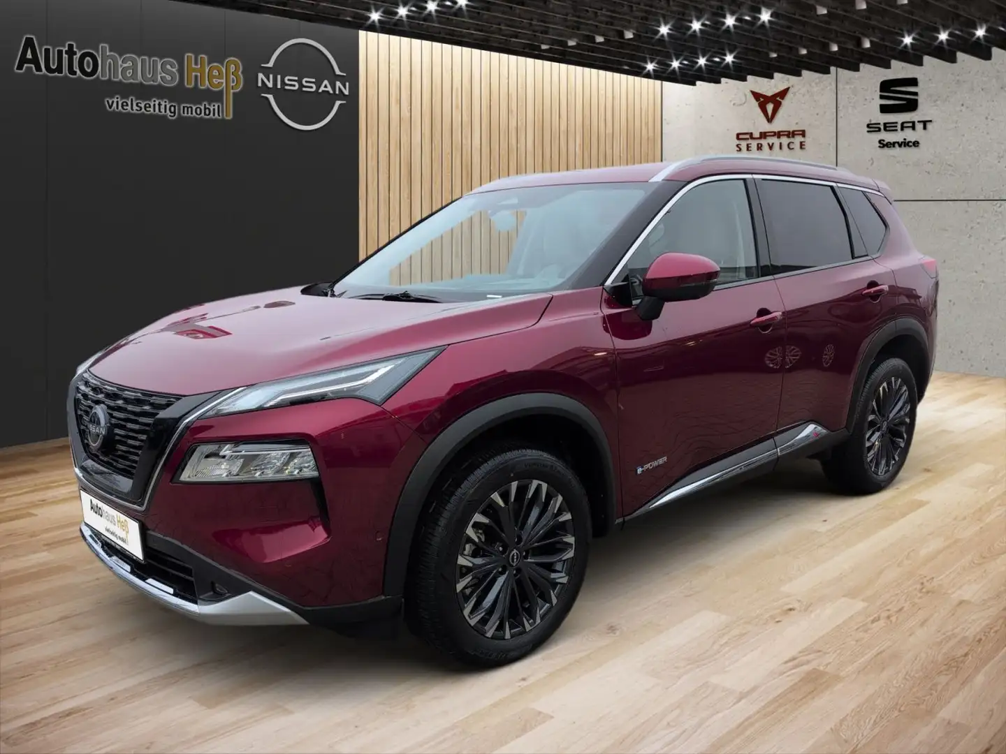 Nissan X-Trail X-TRAIL TEKNA 1.5 VC-T e-POWER e-4ORCE BOSE *TZ* Rood - 1