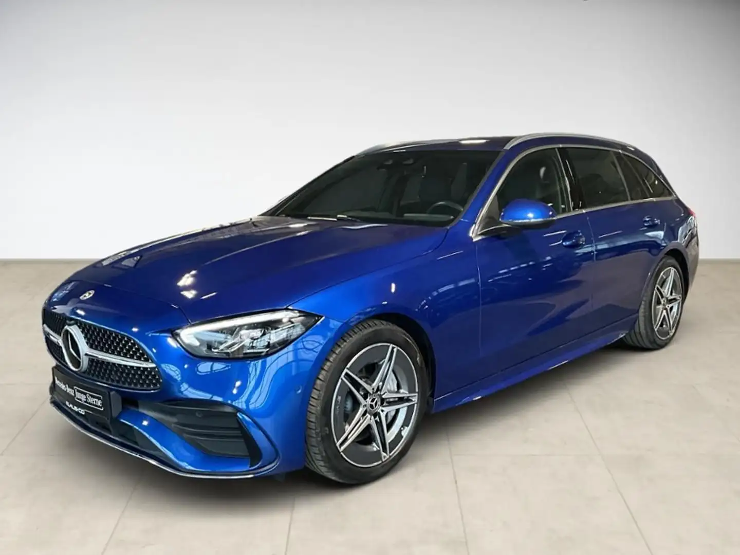 Mercedes-Benz C 220 d T AMG Style ACC AHK AUT Kam. KeyLess LED Blau - 1