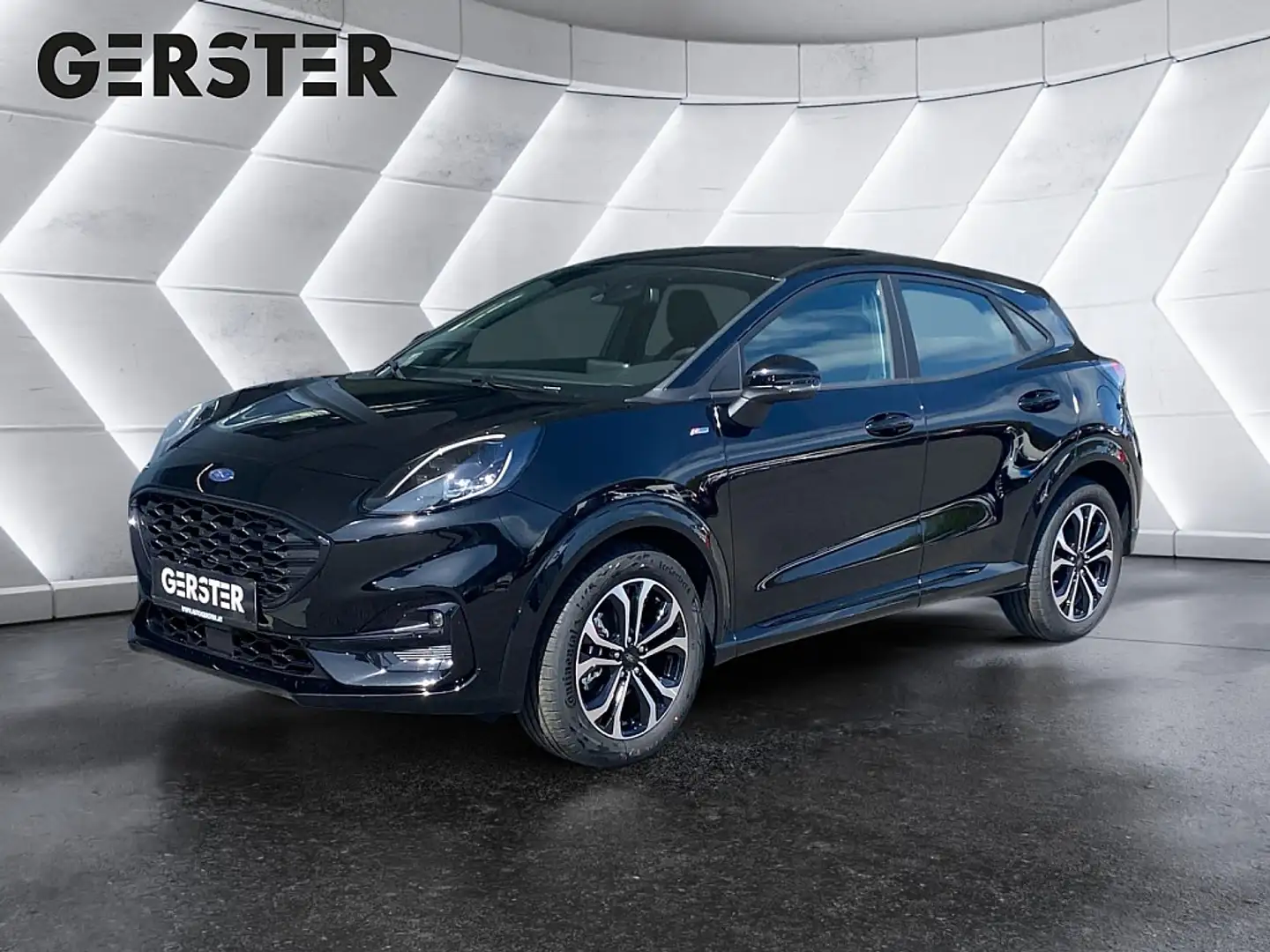 Ford Puma 1,0 EcoBoost Hybrid ST-Line Schwarz - 1