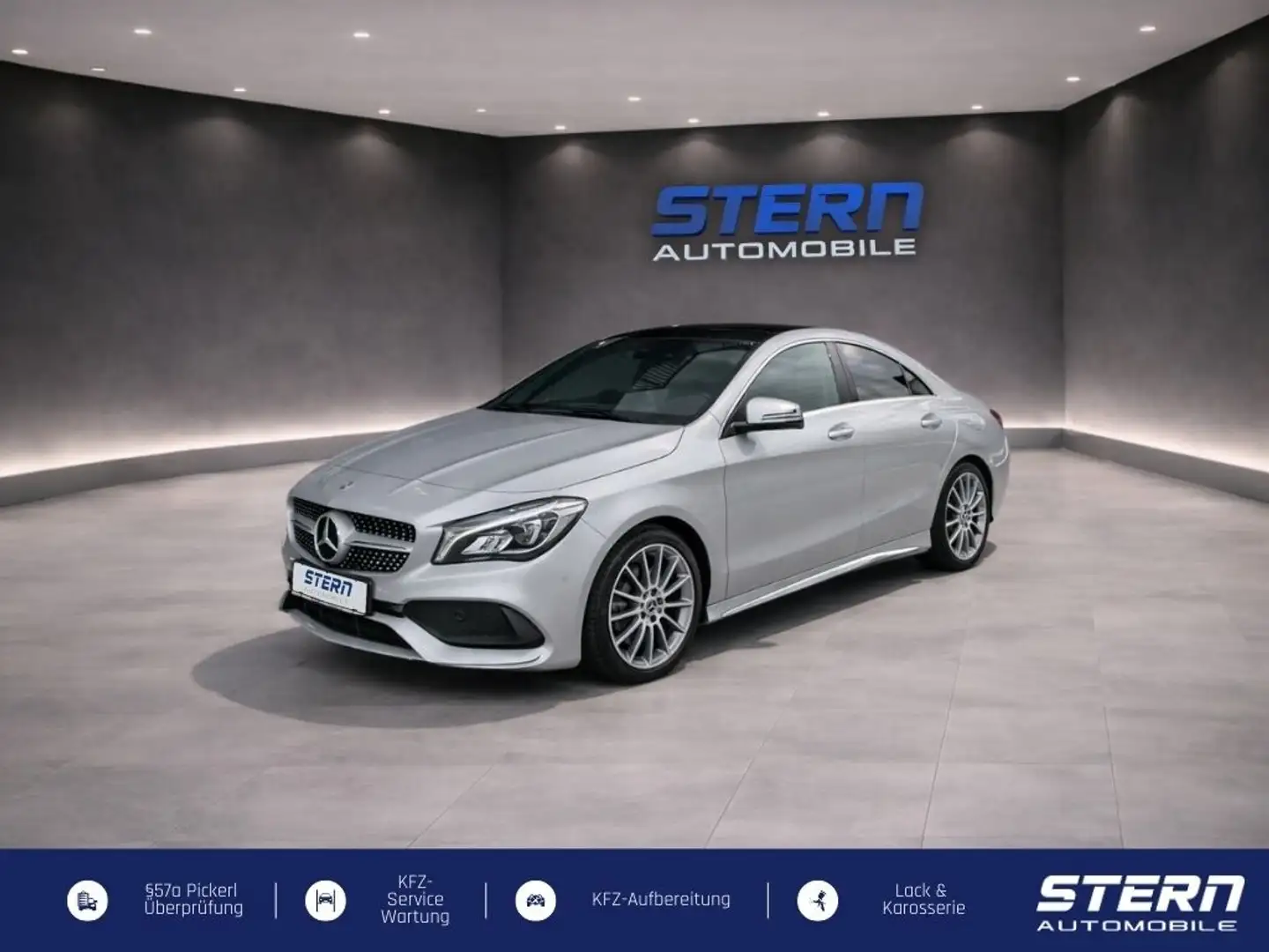 Mercedes-Benz CLA 220 d 4MATIC *PANO* H&K* *EKLUSIV-PAKET* LED HIGH-P... Silber - 1
