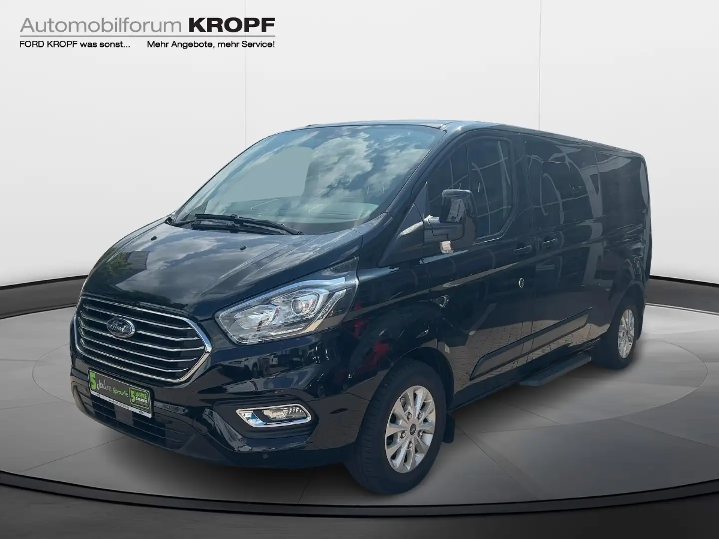 Ford Tourneo Custom Kombi 2.0 TDCi 320 L2 Trend AHK Schwarz - 2