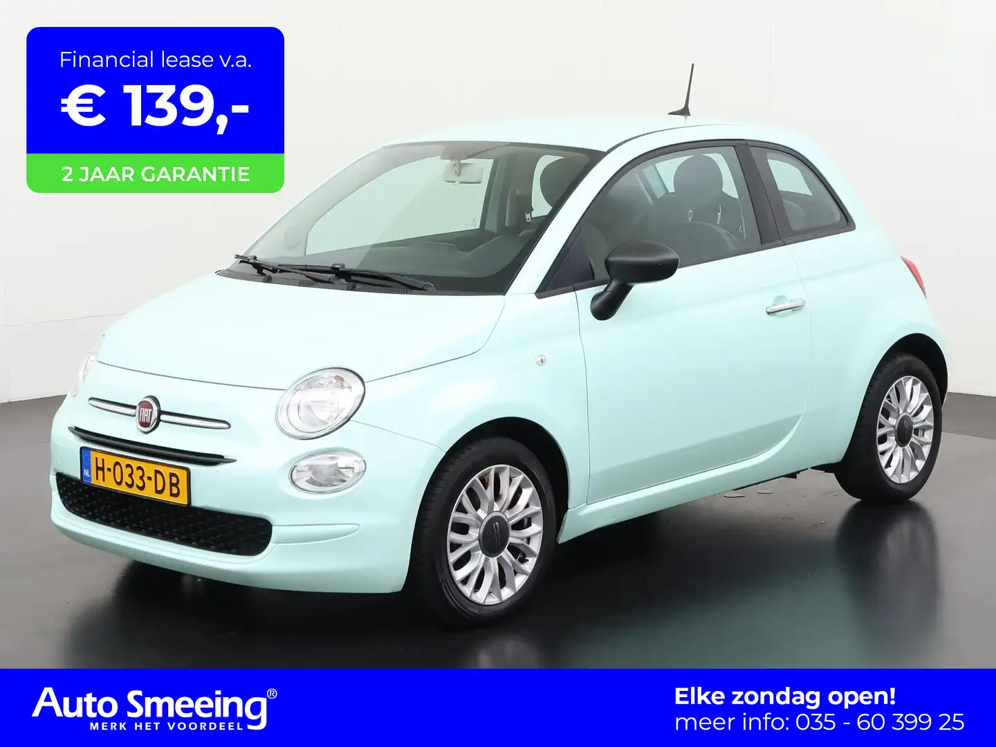 Fiat 500 0.9 TwinAir Turbo Young | Airco | Navigatie | 12 m Grün - 1