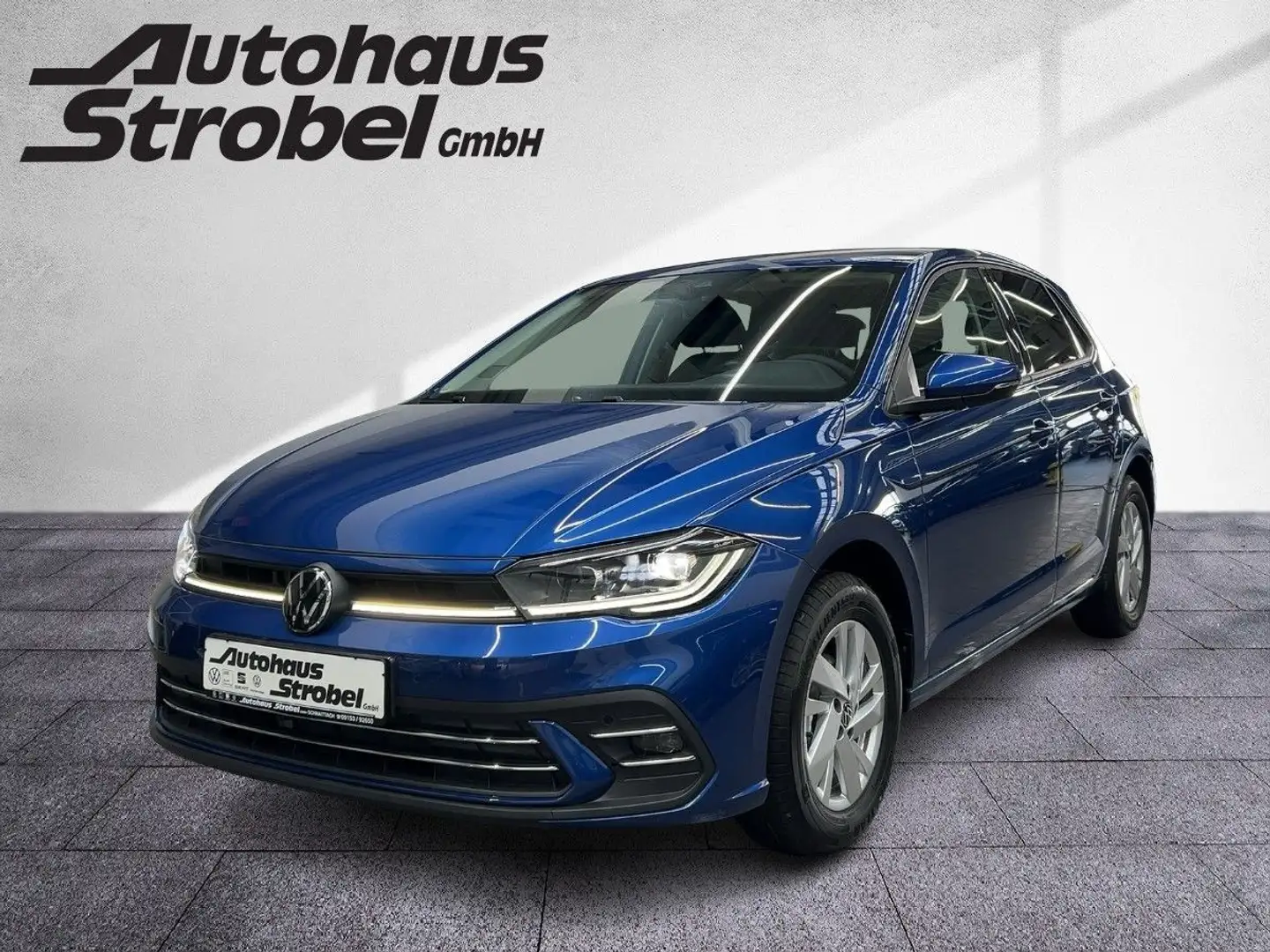 Volkswagen Polo Style 1.0 TSI*WR*IQ-LIGHT*NAVI*IQ-DRIVE Blau - 2