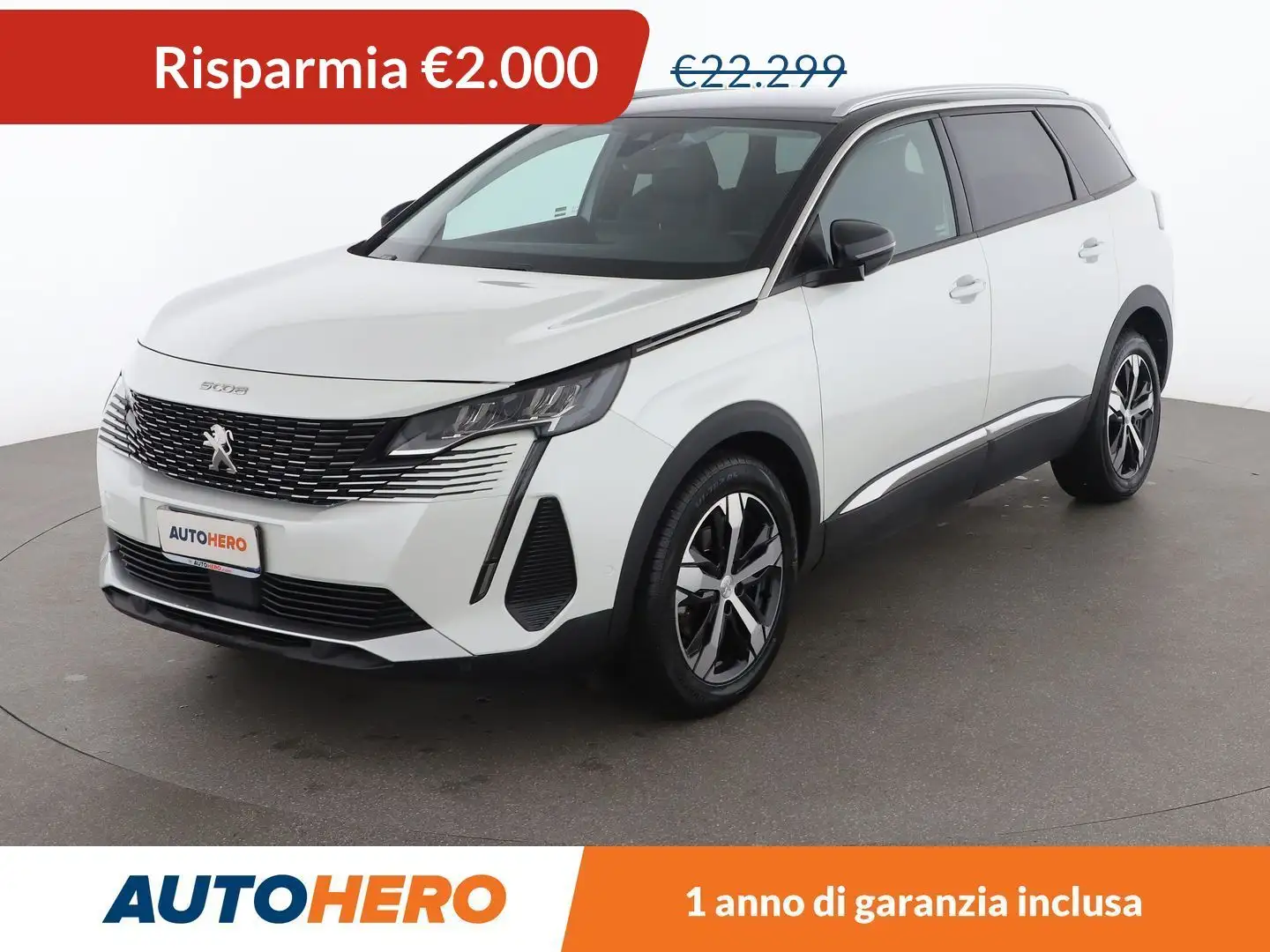 Peugeot 5008 1.2 PureTech Allure Pack 130 CV EAT8 Bianco - 1