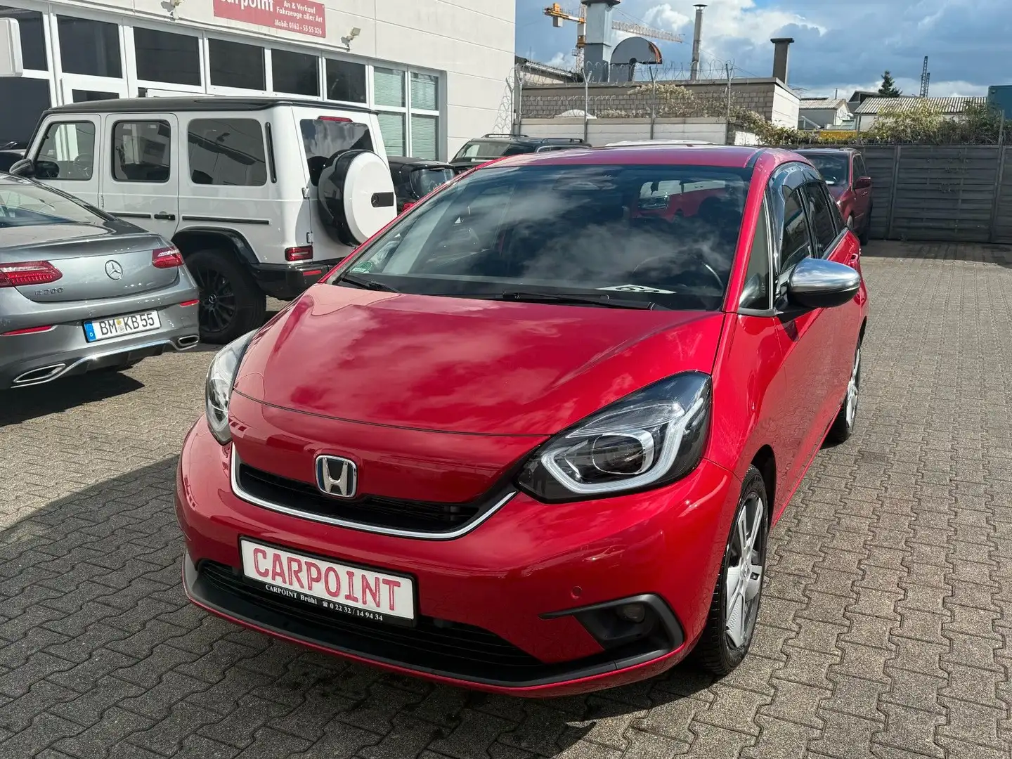 Honda Jazz 1.5 iMMD Hybrid Executive KAMERA/KLIMA/NAVI Rot - 1