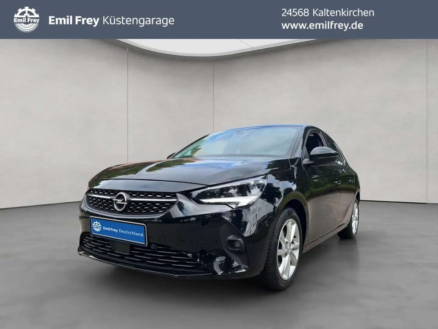Opel Corsa 1.2 Dir. Inj Turbo Automatik Elegance GJR Schwarz - 1