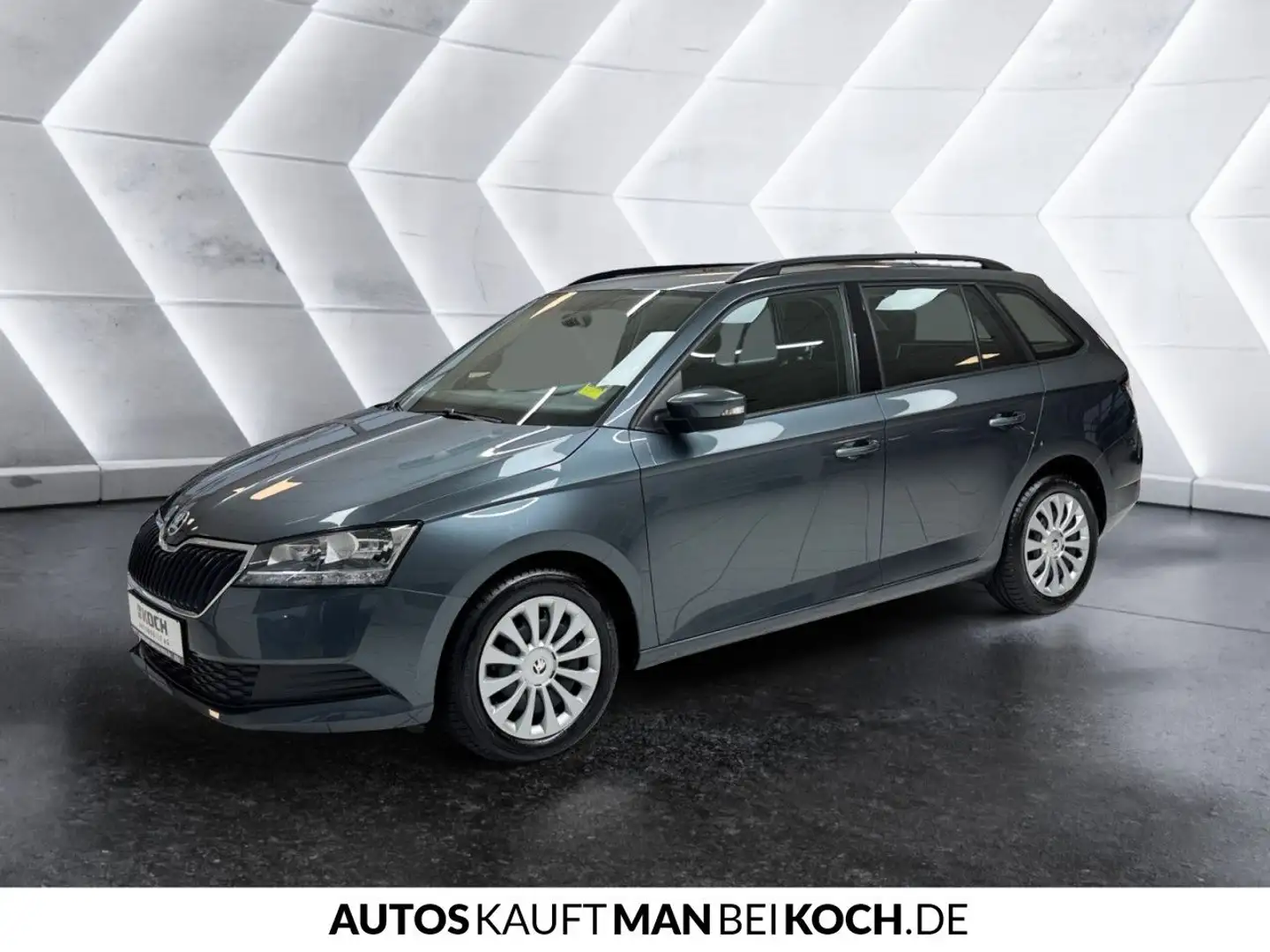 Skoda Fabia Combi 1.0 TSI Active PDC DAB RADIO ZV Klima Gris - 2