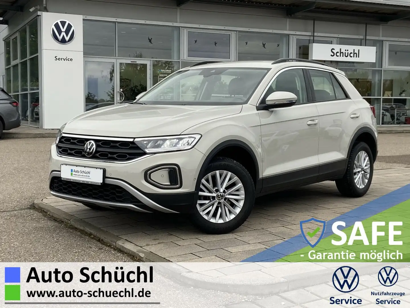 Volkswagen T-Roc 1.5 TSI DSG Life NAVI+LED+AHK+APP-CONNECT+ Grau - 1
