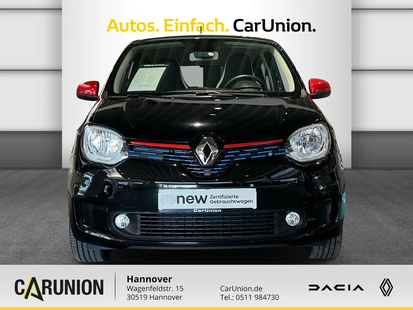 Renault Twingo Elektrik Techno Schwarz - 2