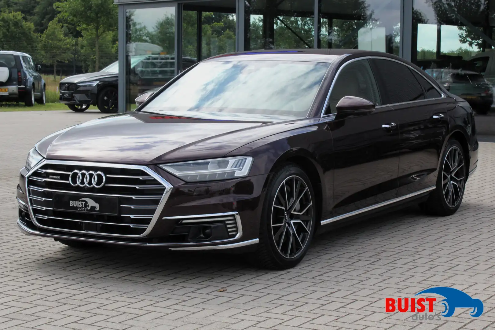 Audi A8 60 TFSIe 462pk quattro Pro Line Plus 20" LUCHTVERI Rojo - 1