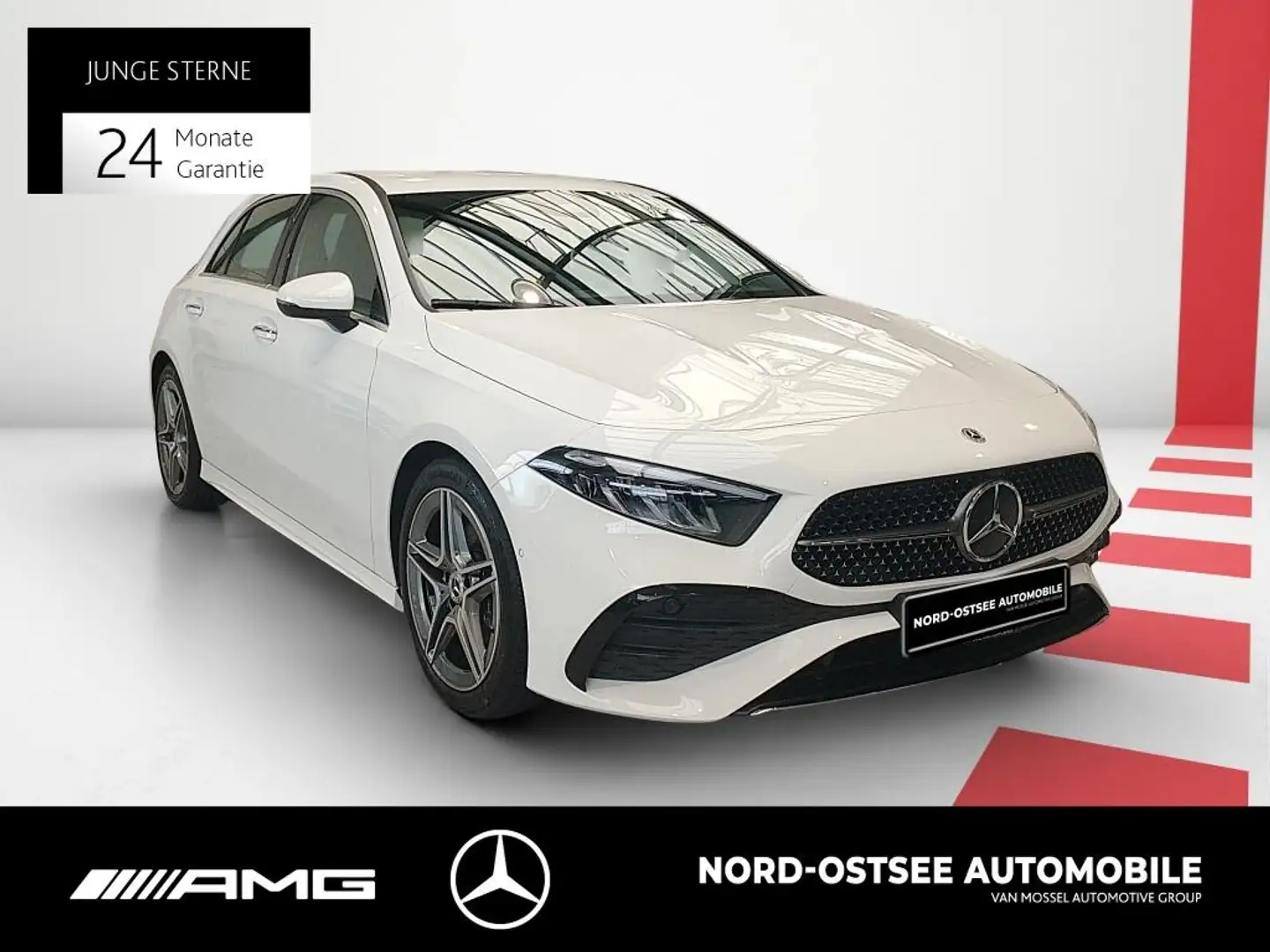 Mercedes-Benz A 200 AMG LED DISTRO KAMERA AMBIENTE ALARMANLAGE Weiß - 2