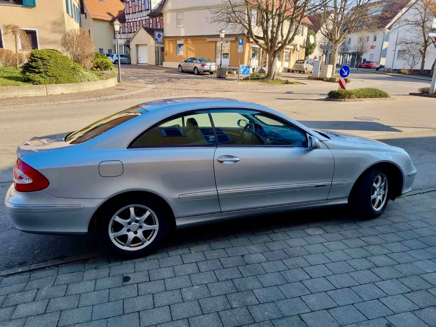 Mercedes-Benz CLK 200 Coupe Kompressor Elegance Argent - 1