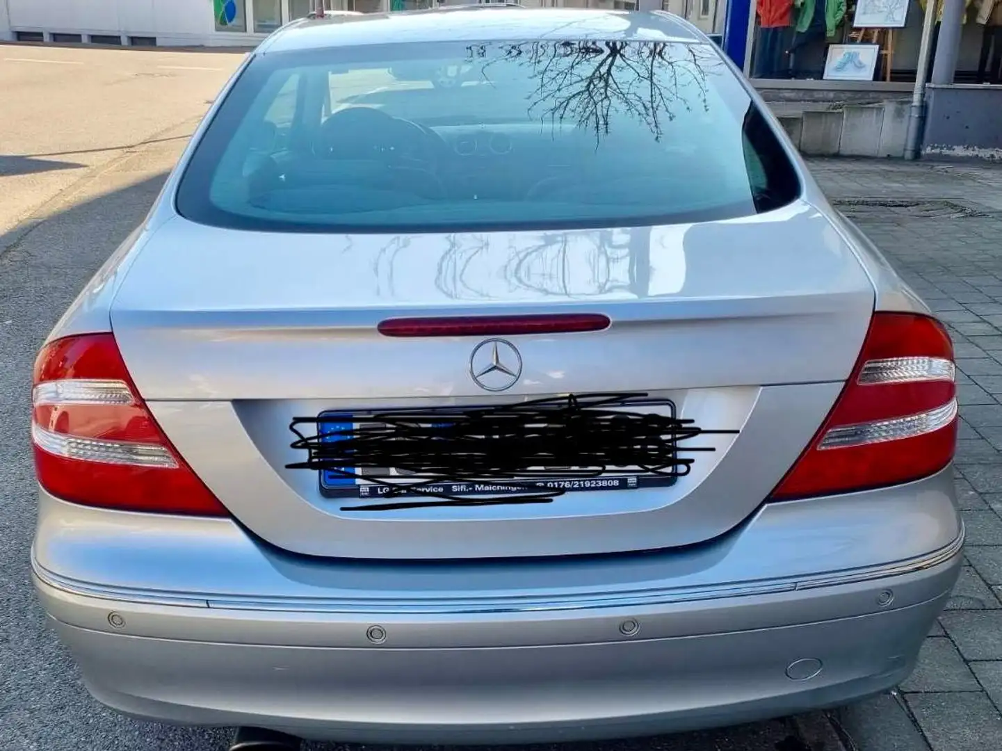 Mercedes-Benz CLK 200 Coupe Kompressor Elegance Argent - 2