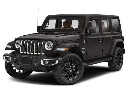 Gray 2021 Jeep Wrangler 4xe High Altitude 4WD SUV / Crossover Four-Wheel Drive 8-Speed Automatic