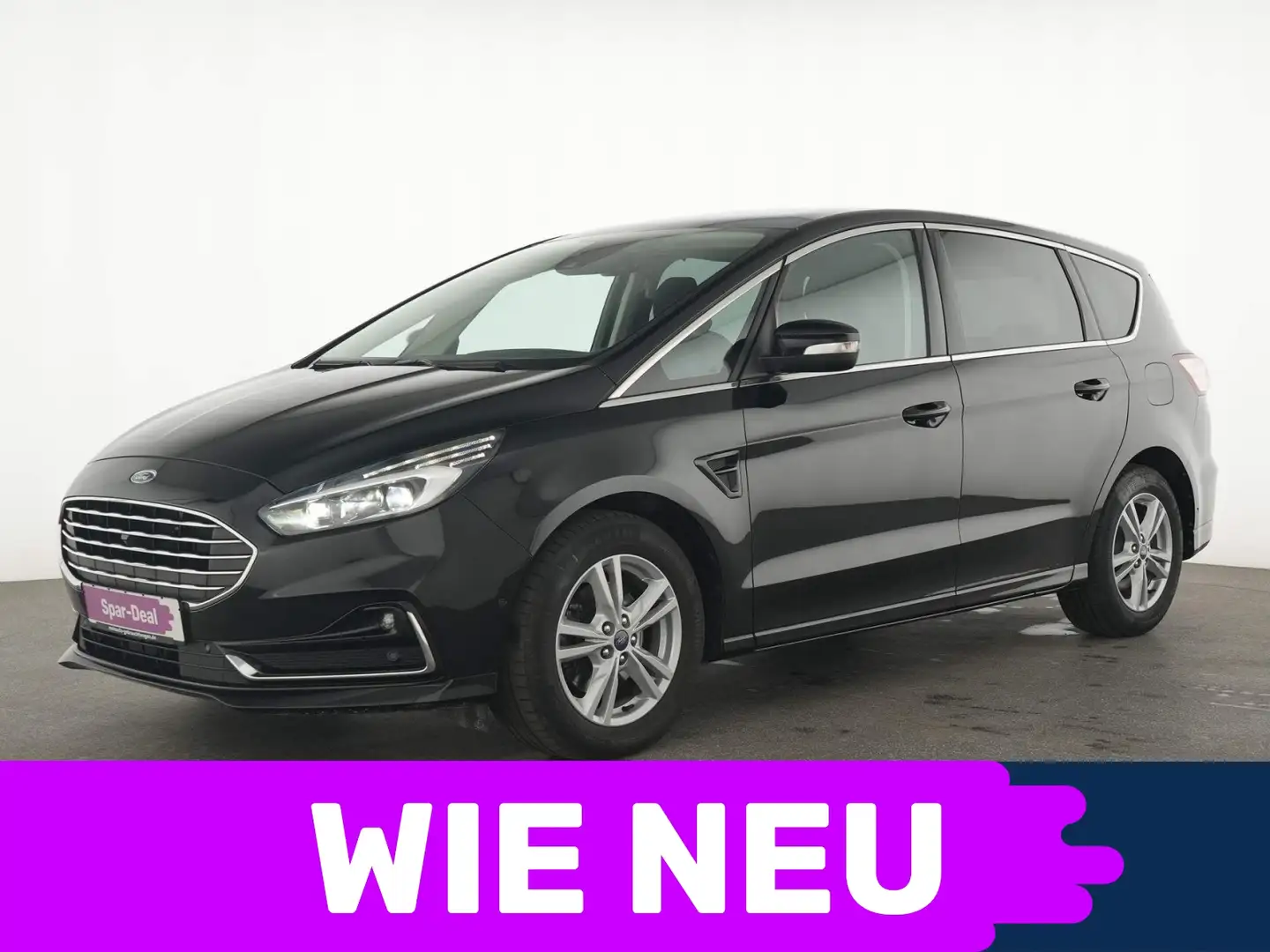 Ford S-Max Titanium Navi|Panorama|SHZ|PDC|LED|CarPlay Negro - 1