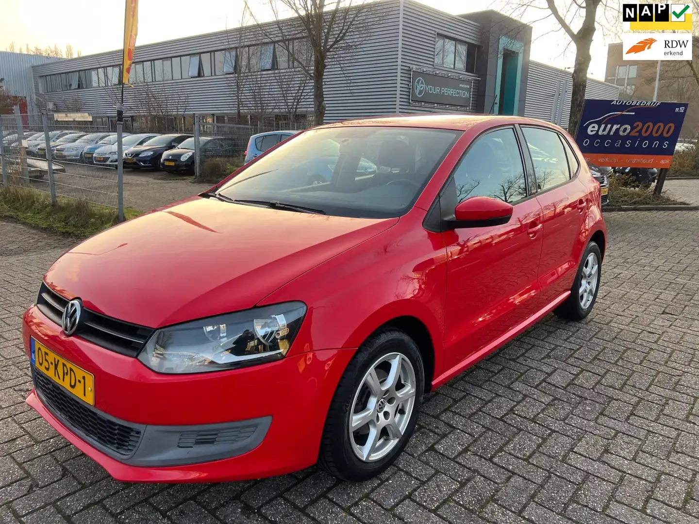 Volkswagen Polo 1.4-16V - 1E EIGENAAR - 54.000KM NAP ! Rouge - 1