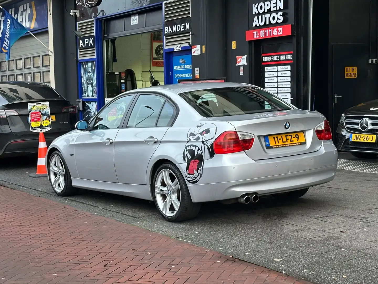 BMW 320 3-serie 320i Clima Stoelverwarming PDC Szary - 2