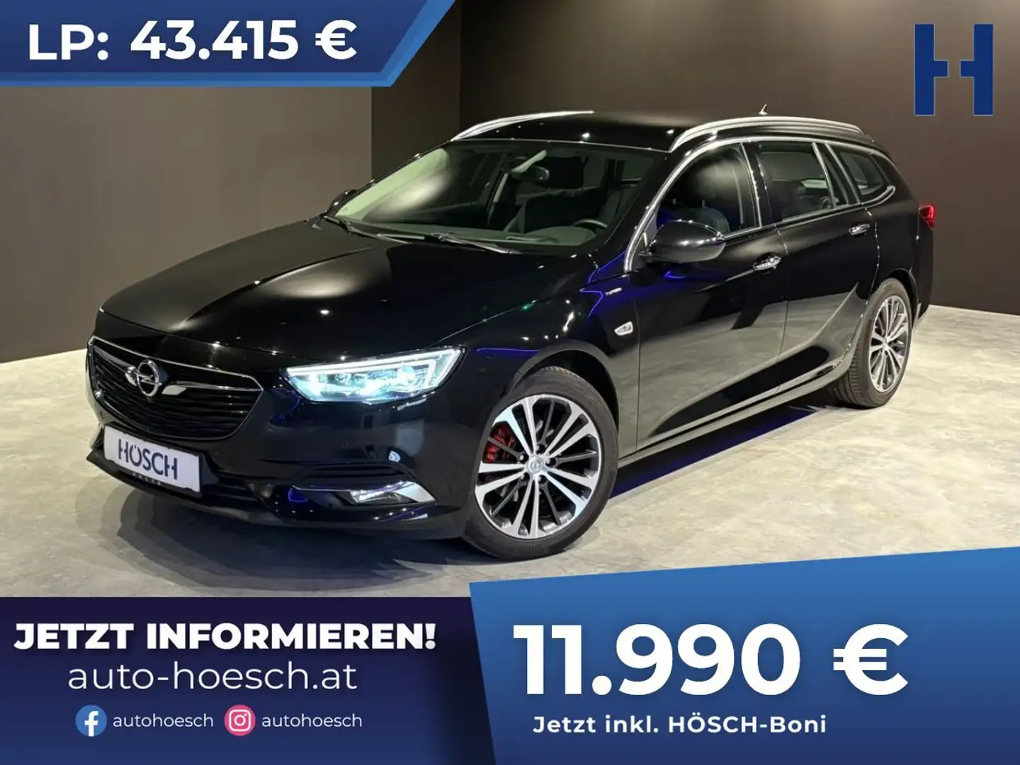 Opel Insignia ST 1.5 Innovation 8-fach HEAD-UP MATRIX Schwarz - 1