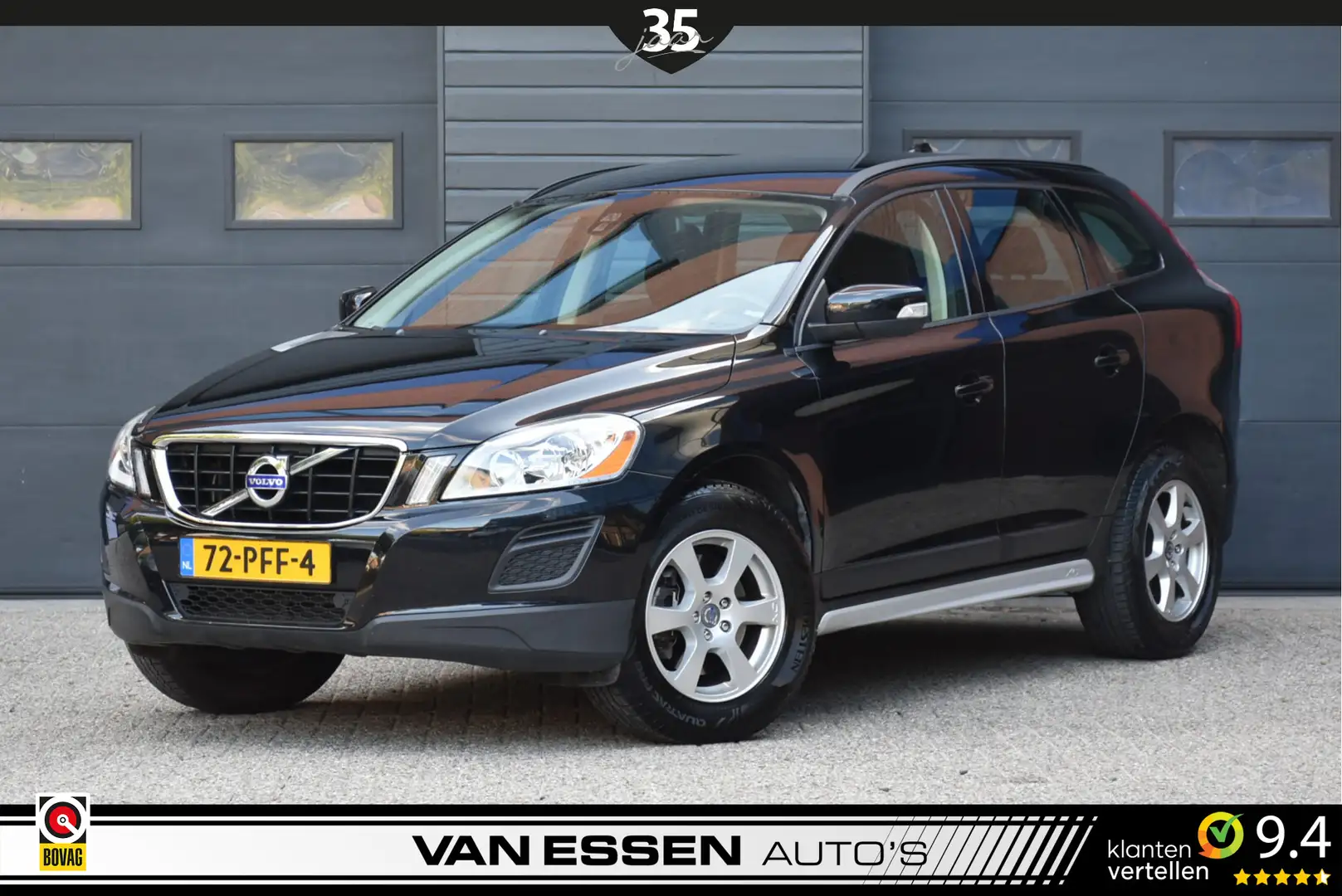 Volvo XC60 2.0 D3 Kinetic Automaat Navigatie Trekhaak 1e Eig. Чорний - 1