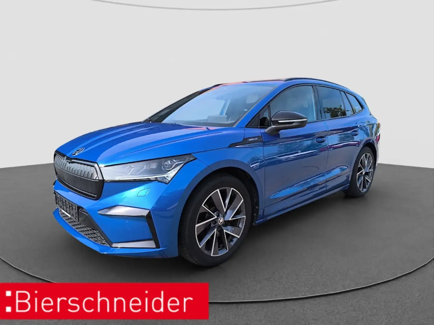 Skoda Enyaq 80 Sportline PANO NAVI ACC RFK MATRIX APP SITZH Blau - 1