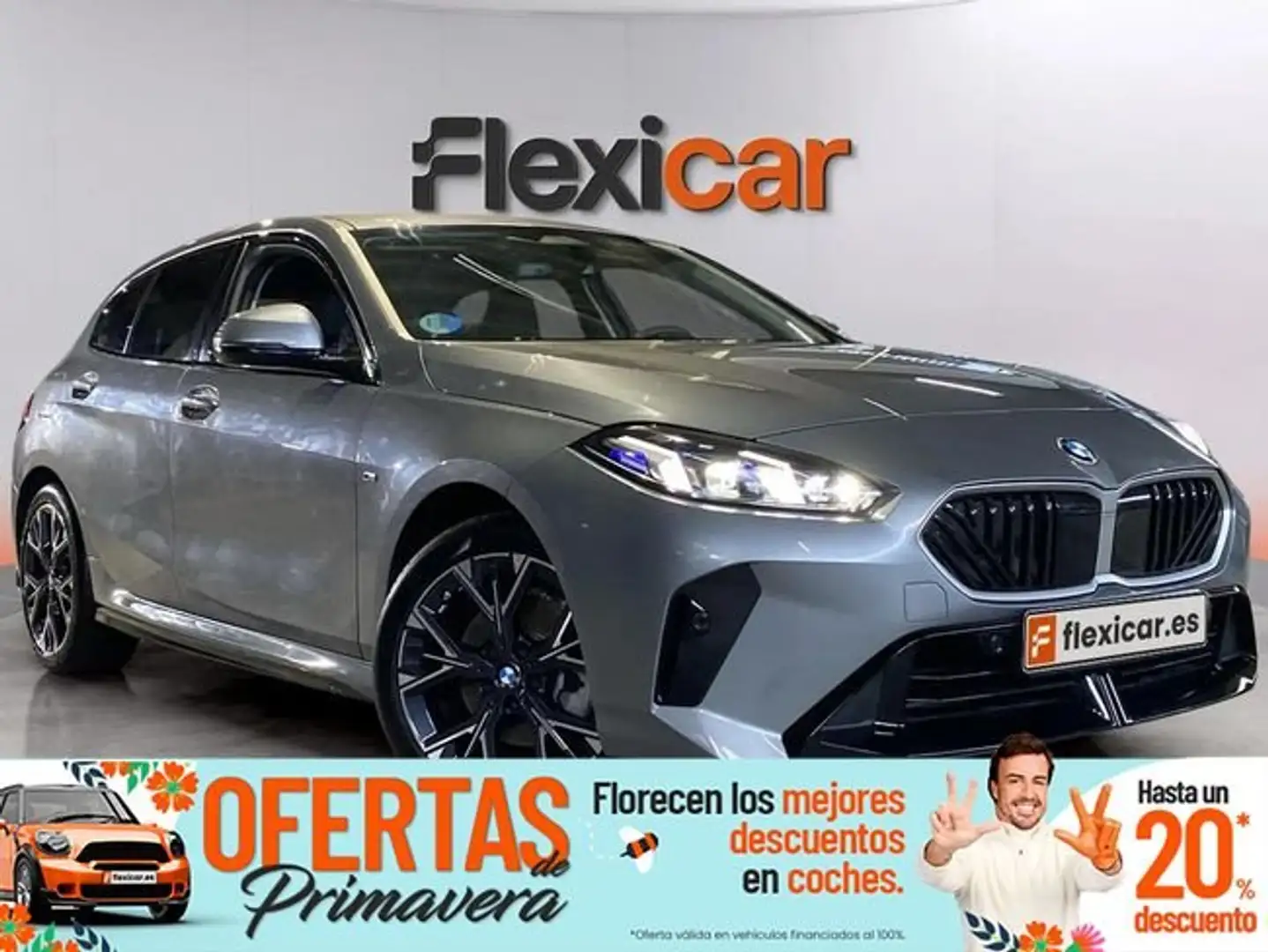 BMW 116 120d Gris - 1