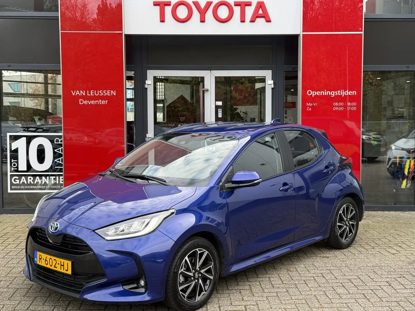 Toyota Yaris 1.5 Hybrid Dynamic NL-AUTO APPLE/ANDROID AFN-TREKH Bleu - 1