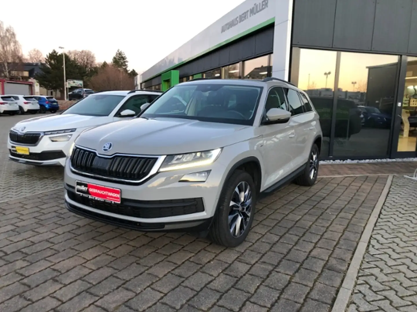 Skoda Kodiaq Drive 125 TSI LED PDC SHZ Grau - 2